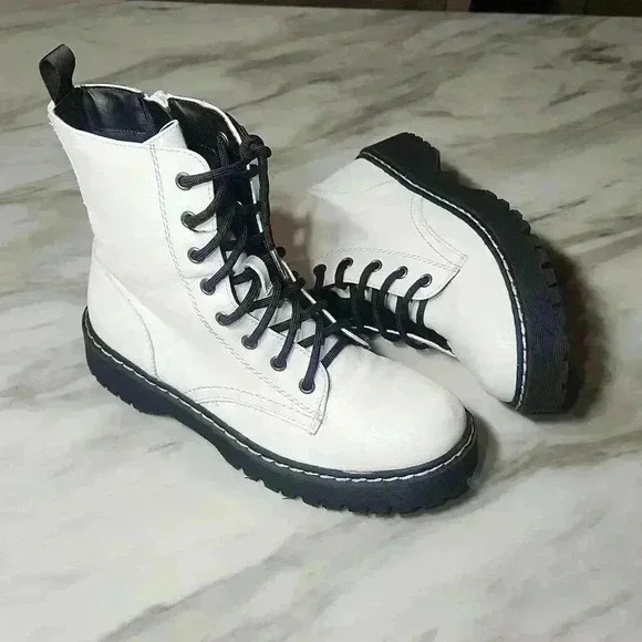 Sincerely Jewels size 7.5 white and black with zipoer - Picture 3 of 7